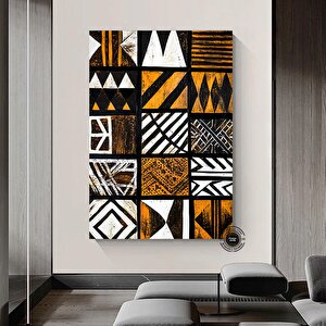 Afrika Amerikan Kültürü Duvar Sanatı, Afrika Kültürü Duvar Dekoru, Kabile Duvar Sanatı 120x180 cm