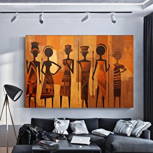 Afrika Kabilesi Dekoru, Afro-amerikan Kültürü Ev Dekoru, Afrika Kadın Sanatı, Siyah Kadın Dekoru