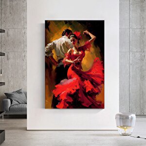 Kanvas Ev Dekoru; Dans Eden Çift; Tango Kanvas