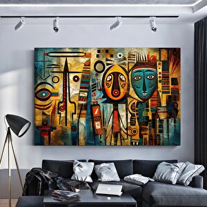 Afrika Sembolleri Ile Duvar Sanatı, Afrika Desenleri Ve Modern Kültür Temalı Hediye