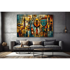 Afrika Sembolleri Ile Duvar Sanatı, Afrika Desenleri Ve Modern Kültür Temalı Hediye