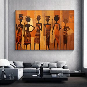 Afrika Kabilesi Dekoru, Afro-amerikan Kültürü Ev Dekoru, Afrika Kadın Sanatı, Siyah Kadın Dekoru