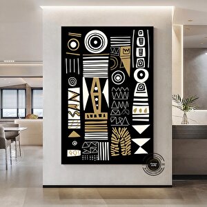 Soyut Afrika Duvar Dekoru, Modern Ev Dekoru, Ofis Duvar Sanatı, Afrika Ev Sanatı