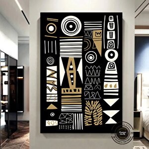 Soyut Afrika Duvar Dekoru, Modern Ev Dekoru, Ofis Duvar Sanatı, Afrika Ev Sanatı