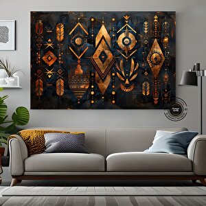 Afrikalı Amerikalı Kültürü Duvar Sanatı, Afrikalı Kültürü Duvar Dekoru, Duvar Sembolü Kanvas Tablo