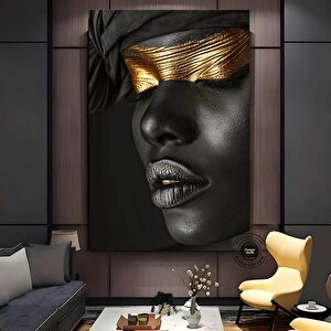 Afrikalı Kadın Portresi, Afrikalı Amerikalı Kültürü, Afrikalı Kabile Duvar Sanatı