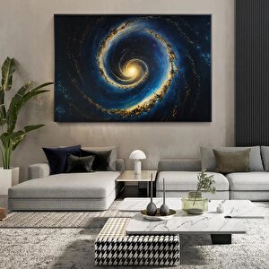 Samanyolu – Ai Kanvas Sanatı; Canlı Uzay Sahnesi Duvar Dekoru; Ev & Ofis; Astronomi Hediyesi; Buluts