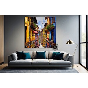 Kolombiya Duvar Sanatı – Cartagena & Bogota Kanvas Baskıları; Kolombiya Ev Dekoru; Latino Sanatı; Ka