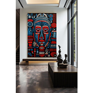 Afrika Amerikan Kültürü Duvar Sanatı, Afrika Kültürü Duvar Dekoru, Kabile Duvar Sanatı