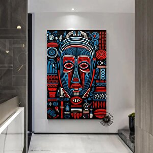 Afrika Amerikan Kültürü Duvar Sanatı, Afrika Kültürü Duvar Dekoru, Kabile Duvar Sanatı