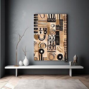 Afro-amerikan Kültürü Duvar Sanatı, Afrika Kültürü Duvar Dekoru, Kabile Sanatı, Soyut Kanvas, Hediye