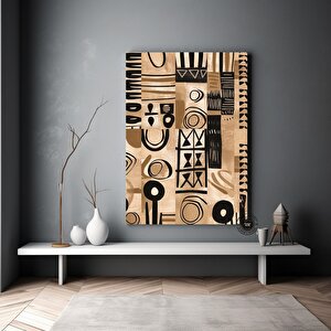 Afro-amerikan Kültürü Duvar Sanatı, Afrika Kültürü Duvar Dekoru, Kabile Sanatı, Soyut Kanvas, Hediye