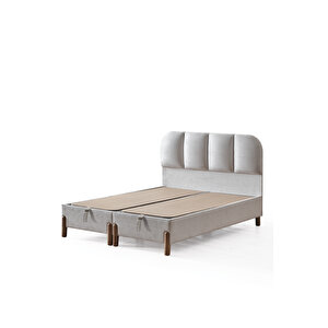 Bohem Prime Çift Kişilik Konfor Seti – Pocket Yaylı Yatak + Sandıklı Baza + Başlık 150x200 cm
