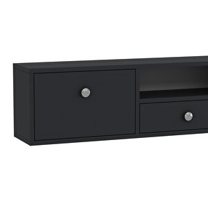 1301dropct-1 Tv Sehpasi ANTRASİT-GÜMÜŞ