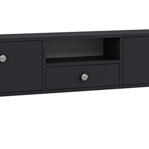 1301dropct-1 Tv Sehpasi ANTRASİT-GÜMÜŞ