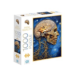 Zihin 1000 Parça 2,2mm Kalınlık 48x68cm Profesyonel Hobi Puzzle Yapboz Serisi