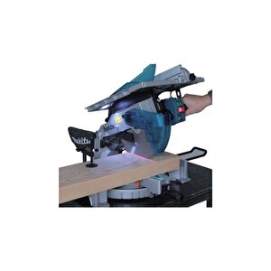 Lh1201fl 1600 Watt 305 Mm Üstten Tablalı Lazer Hizalamalı Gönye Kesme Makinası