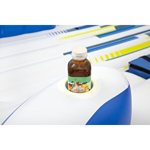Hydro-force™ 43105 Tropik Esintiler 6-kişilik Yüzen Parti Adası