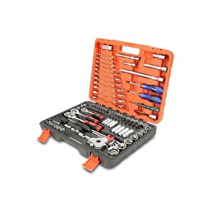 Profesyonel 121 Parça Lokma Takımı 1/2-1/4-3/8