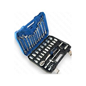 Profesyonel Lokma Takımı 1/2 Cr-v Çeliği (37 Parça