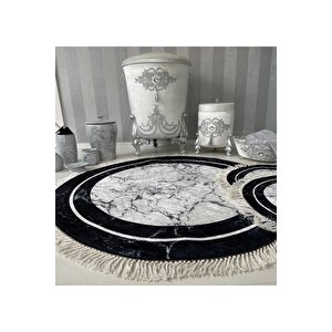 Multi  kaymaz Taban  3lü Banyo Paspas Takımı  382-00