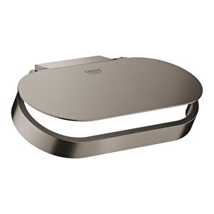 Selection Kapaklı Tuvalet Kağıtlığı, Fırçalı Sert Grafit, 41069al0