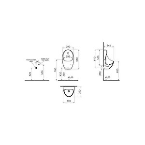 Vitra Pisuvar, Arkitekt, Fotoselli, Elektrikli, Beyaz, 5999b003-5556