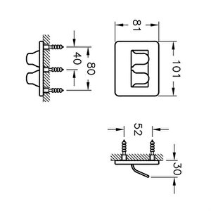 Artema Askı, Somnia, İkili, Krom, A44500