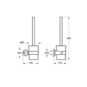 Tuvalet Fırçalığı, Ilia, A44384
