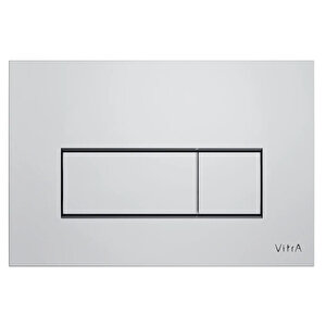 Vitra Root Square Kumanda Paneli, Parlak Krom 740-2380