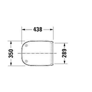 D-code Yavaş Kapanır Klozet Kapağı Beyaz, 0067390095