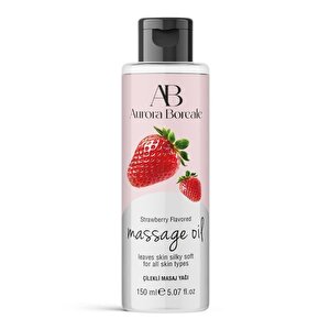 Aurora Boreale Çilek Aromalı Masaj Yağı 150 Ml