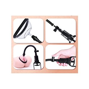 Pussy Pump Premium Fun Çift Başlıklı Vajina & Gööğüs Pompası