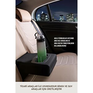 Skoda Fabia Station Wagon Uyumlu Lüx Deri Oto Koltuk Kılıfı Ön Arka Takım Trend Serisi Bej Bej