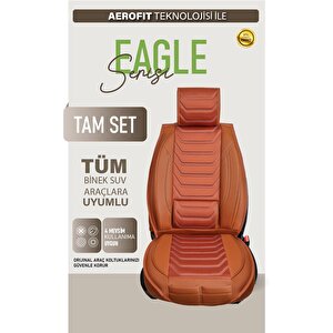 Toyota Rav Uyumlu Lüx Deri Oto Koltuk Kılıfı Ön Arka Takım Trend Serisi Tarçin Tarçın