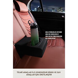 Volkswagen Polo Station Wagon Uyumlu Lüx Deri Oto Koltuk Kılıfı Ön Arka Takım Trend Serisi Tarçin