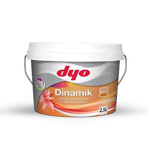 2,5lt Di̇nami̇k Mat Si̇li̇konlu Si̇li̇nebi̇li̇r İç Cephe Duvar Boyasi (7565) Buz Gümüşü