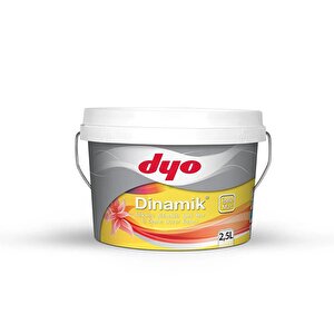 2,5lt Di̇nami̇k İpekmat Si̇li̇konlu Si̇li̇nebi̇li̇r İç Cephe Duvar Boyasi (6853)