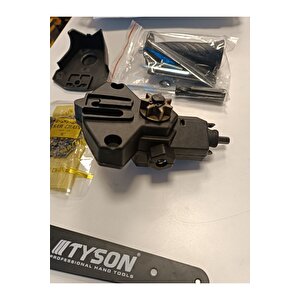 Tyson Zincirli Dal Budama Testere Aparatı (18 Biçakli) 6-13 Mm Madrenli Matkaplar Için