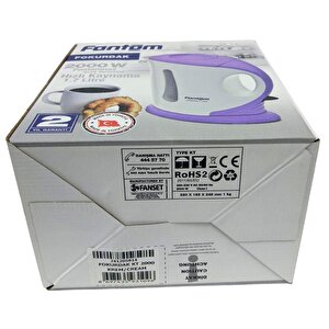 Fokurdak Kt 2000 Kettle Su Isıtıcı Krem 1.7 Lt