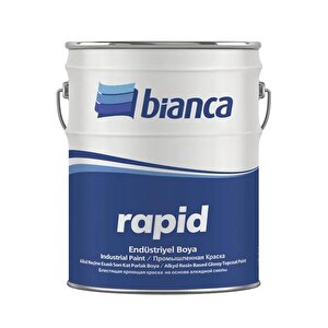 Rapid Endüstriyel Boya 15 Lt Ral 9005 Parlak Siyah