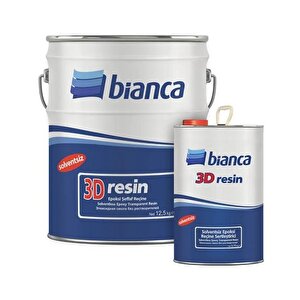 3d Resin Solventsiz Epoksi Şeffaf Reçine 20 Kg