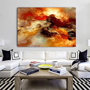 Soyut Bulutlar Kanvas; Mermer Ve Mürekkep 120x150 cm