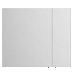 Vitra Shift T20 Aynalı Banyo Dolabı 81006, 80 Cm, Sağ Kapaklı, Parlak Beyaz