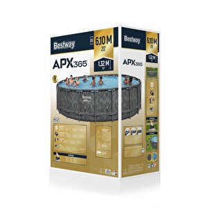 Bestway® Apx 365™ 561ke Çember Prefabrik Havuz Seti 6,10 M X 1,32 M