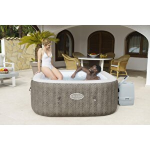 Lay-z-spa® 60167 Cabo Smart Hydrojet™ Şişme Spa Havuzu, Mobil Uygulama Kontrollü, 4-6 Kişilik