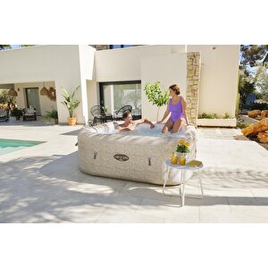 Lay-z-spa® Rome Smart Airjet™  6001m Enerji Tasarruflu Şişme Spa Havuzu, Mobil Uygulama Kontrollü, 5-7 Kişilik