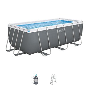 ® 56457 Steel Pro Max™ Above Ground Pool Set 4.12 M X 2.01 M X 1.22 M