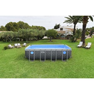 Bestway® Steel Pro Max™ Splashview™ 561mb Dikdörtgen Yerüstü Havuz Seti 4,88 M X 2,44 M X 1,22 M