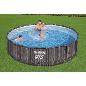 ® 5614z Steel Pro Max™ Prefabrik Yer Üstü Çember Havuz Seti 4,27 M X 1,07 M